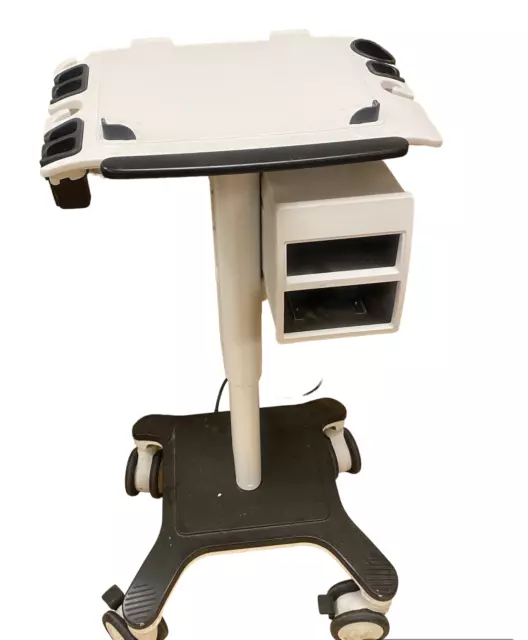 Mobile Trolley-Cart for Portable Ultrasound Machine GE LogiQ E Adjustable height