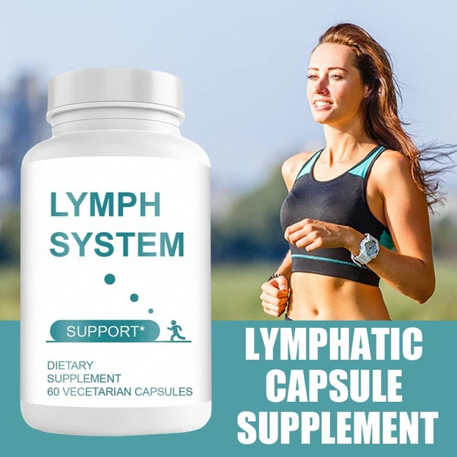 LYMPHATIC CAPSULE SUPPLEMENT -Reduce Swelling, Lymph Detox & Cleanse ...