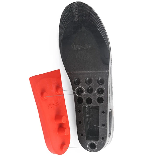 Ascensore 2 strati solette scarpa solleva inserti scarpe boostheight