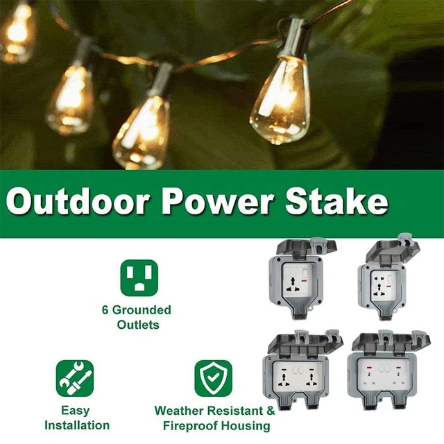 Equipment & Supplies Electrical Sockets Socket Box Waterproof Switched Socket