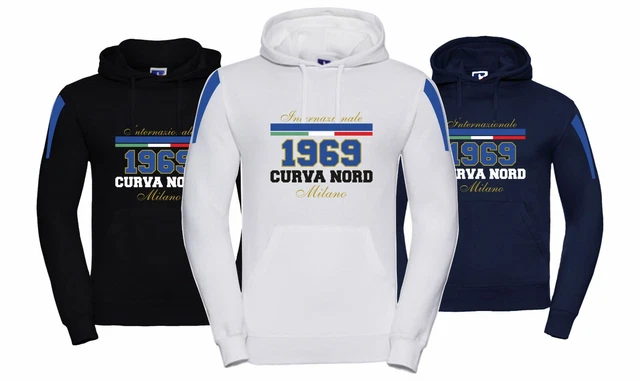 FELPA CAPPUCCIO CN69 Curva Nord Milano Internazionale Inter Idea Regalo Hearts EUR 29 90 PicClick IT
