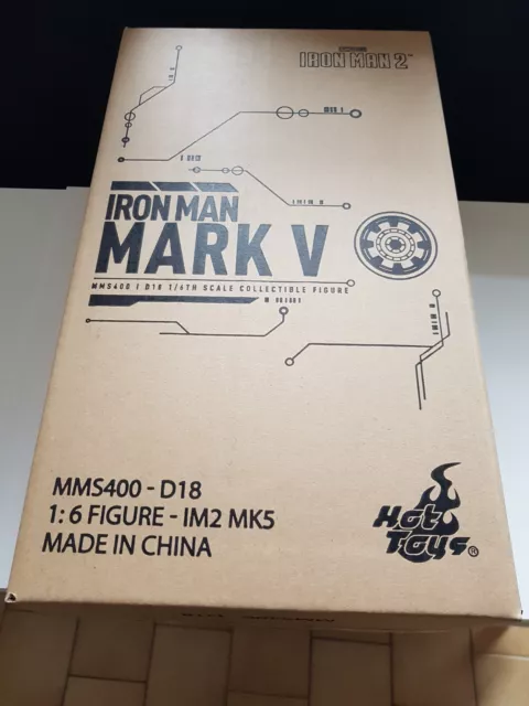 Hot Toys MMS400D18 Diecast Iron Man 2 Mark V