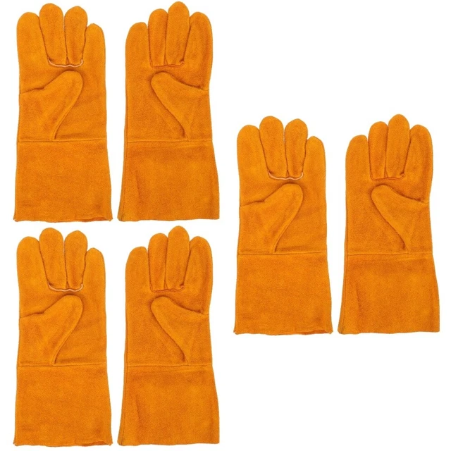 3 Pair Work Gloves with Reinforced Palm Gardening Thorn Proof Major