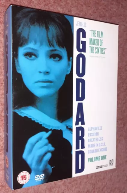 The Jean-Luc Godard Collection : Volume 1, UK DVD (2007) Michel Delahaye