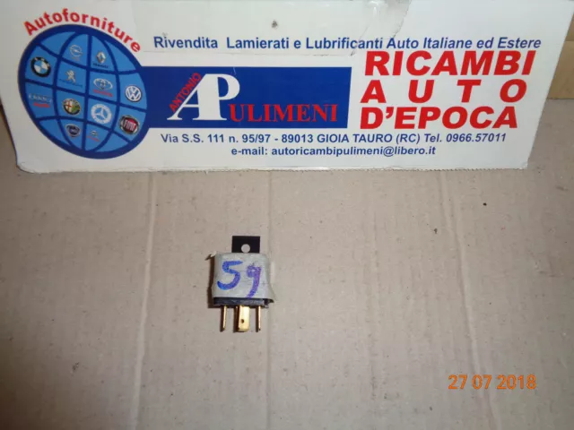 024001 Rele' Relay Teleruttore Elettronico Doppia Tromba 12V 30Ah Fiamm