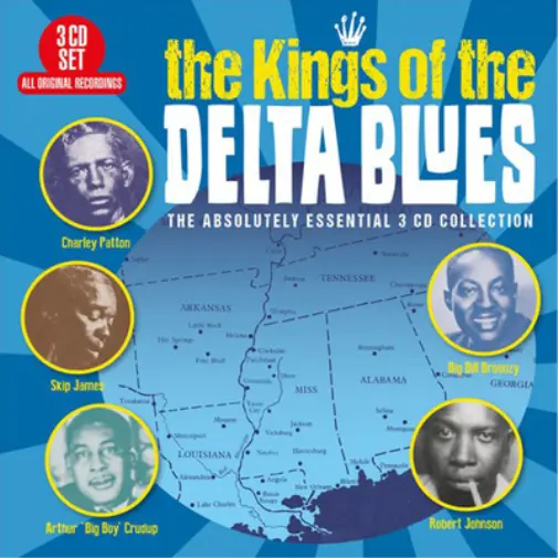 Various Artists The Kings of the Delta Blues (CD) Box Set