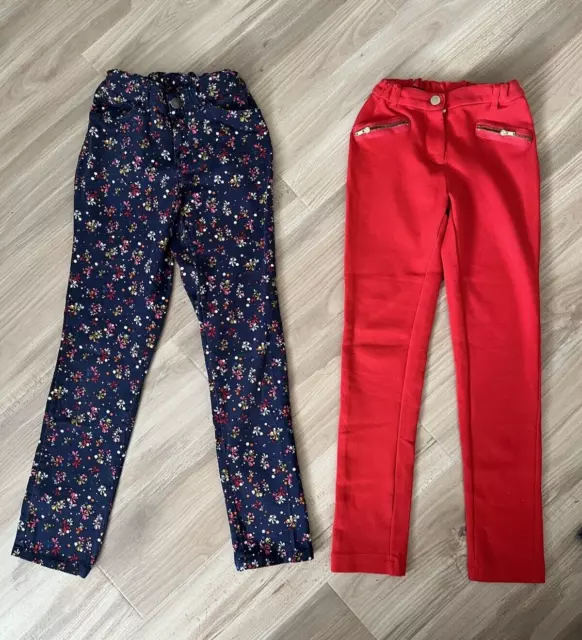 Just 4 Girls & Gap Kids Pants Navy Red Girl’s 10 Lot