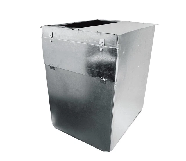 Metal Zinc Return Air Plenum 16x24x23.5 R6 ~ p1624235-r6-1-05bx