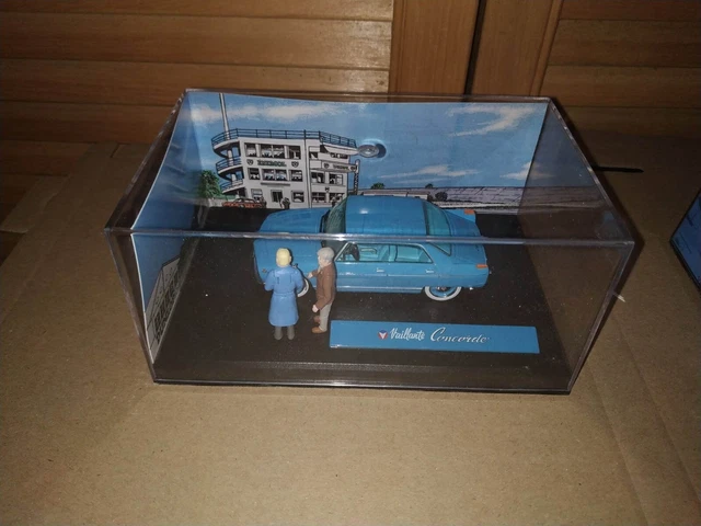 Miniature Altaya 1/43 – Michel Vaillant MV38 Vaillante Concorde – Bleu – Édition Limitée