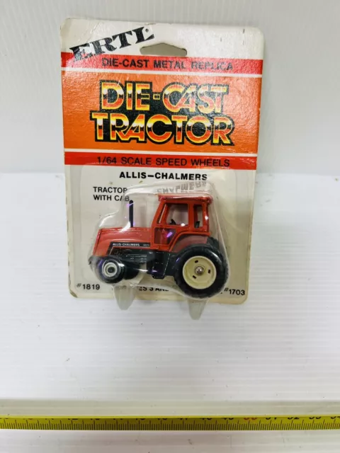 Ertl Tractor Die Cast Allis Chalmers  1:64 Vintage New!!!