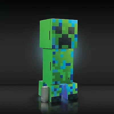 Minecraft Charged Creeper Figural Mini Fridge