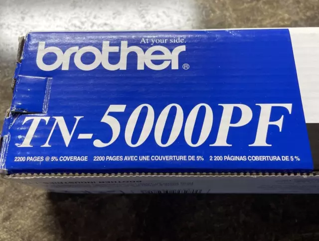 Brother Black Toner Cartridge - Model TN-5000PF - NEW 3