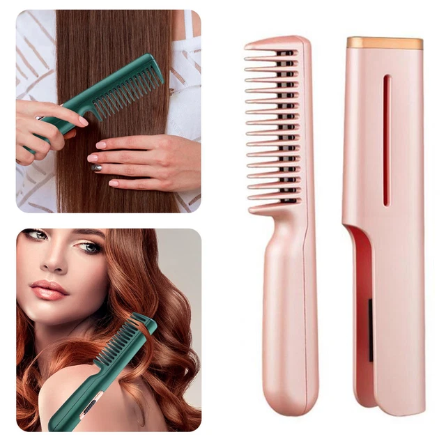Plancha alisadora de cabello con peines portátiles calor Z3O3