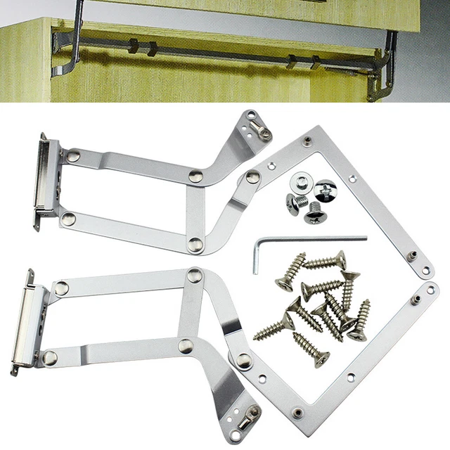 KITCHEN DOOR Hinges Vertical Swing Lift Up Stay Pneumatic Arms