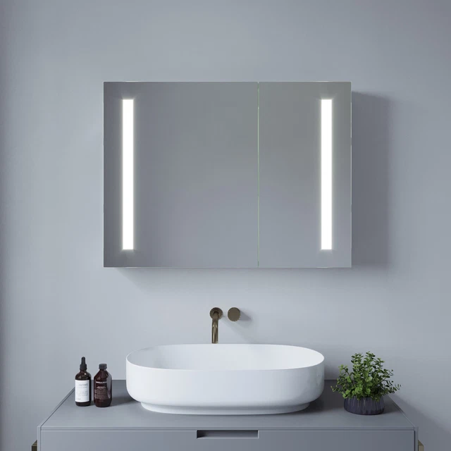 CLP Badspiegel Jericho Mit LED Beleuchtung & Bluetooth - 60x80cm