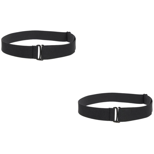2 pezzi cintura vita nera fibbia cinghia rete cinture utility donna