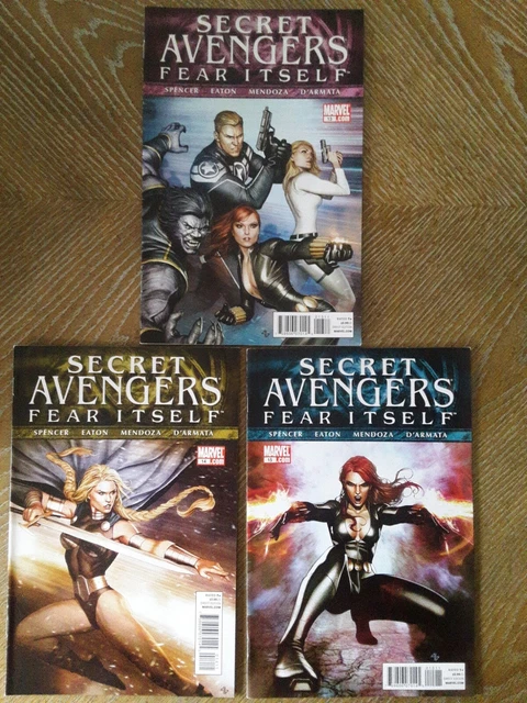 Secret Avengers Fear Itself 3 Book Run #13, 14, 15