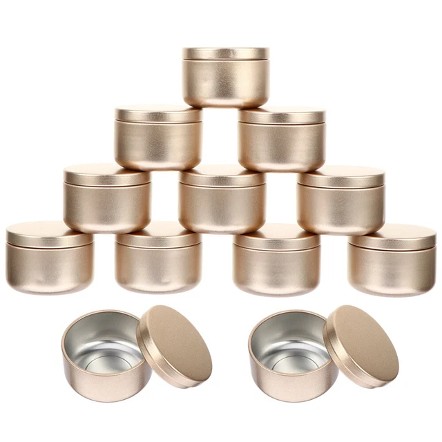 200 Pièces Mèches Bougie + Supports Aluminium - Pour DIY Bougies Thé, Déco - Creation Maison