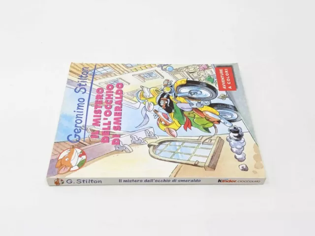 libro Geronimo Stilton IL MISTERO DELL'OCCHIO DI SMERALDO Piemme Junior