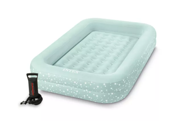 Matelas / Lit d'appoint Gonflable 1 places Intex Enfant Gonfleur Pompe de Voyage