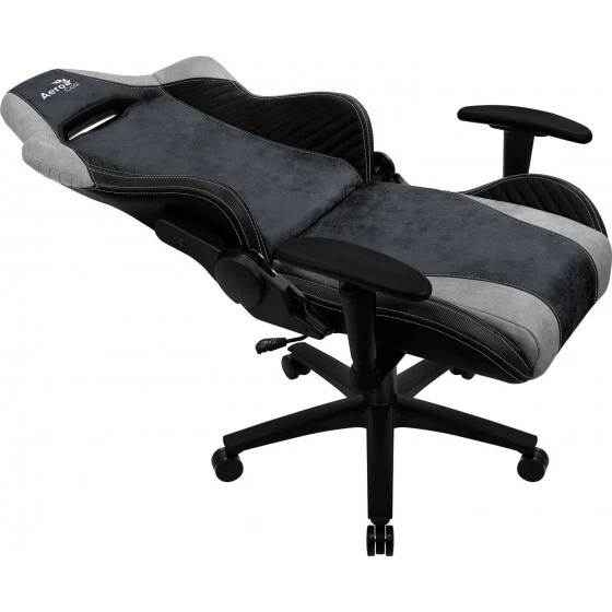 Aerocool Baron Nobility Series Aerosuede Premium Gaming Chair - Steel Blue
