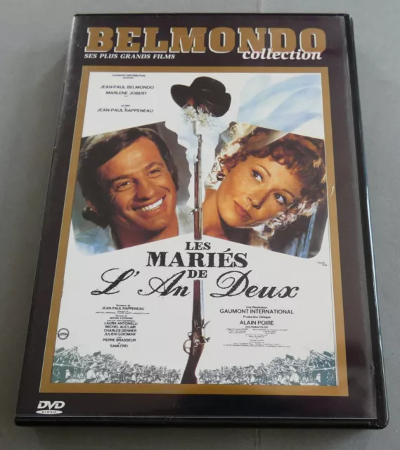 Dvd Belmondo Collection N°21 Les Maries De L'an Deux Jean Paul Marlene Jobert