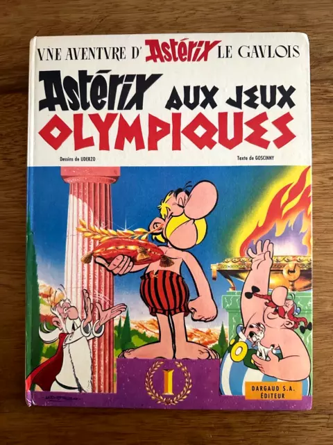 ASTERIX AUX JEUX OLYMPIQUES EO - année 1968