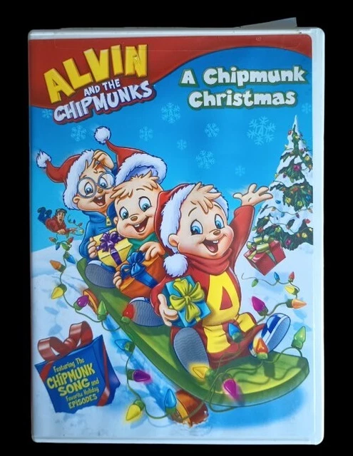 ALVIN AND THE Chipmunks A Chipmunk Christmas (DVD, 2005) Rare OOP Simon