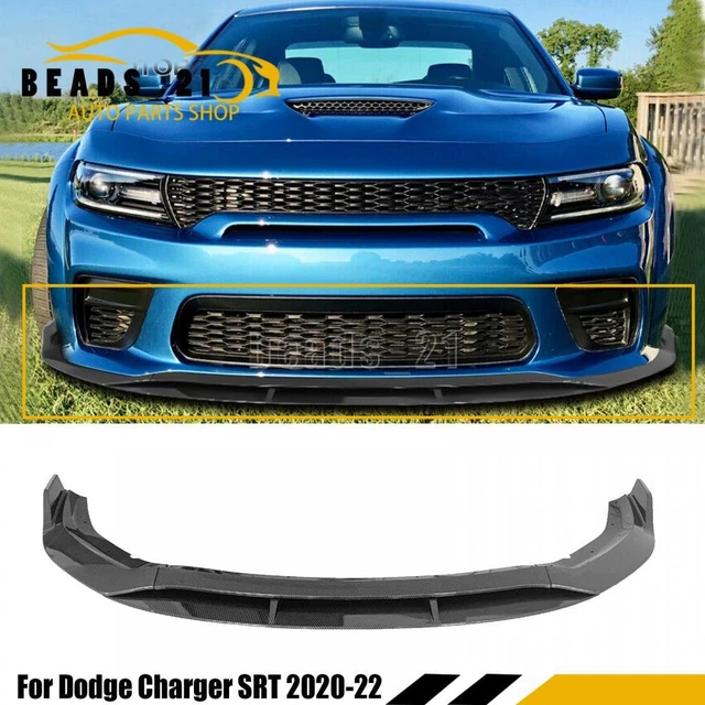FOR DODGE CHARGER SRT Hellcat Scat Widebody 2022 Front Bumper Lip