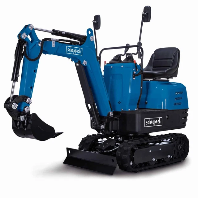 Minibagger Schreitbagger Anhängebagger 360-Grad F. ATV + Zubehör In