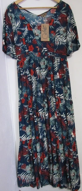 Robe Monsoon Fille 10-11 Ans (146cm) - Multicolore Irisé, Sans Manches, Noeud - NEUVE Avec étiquette