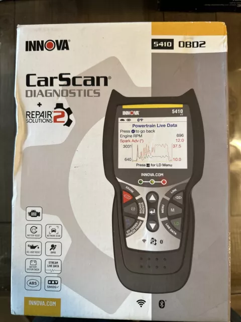 INNOVA CarScan Pro 5410 Code Scanner Professional OBD2 Code Reader NEW Open Box