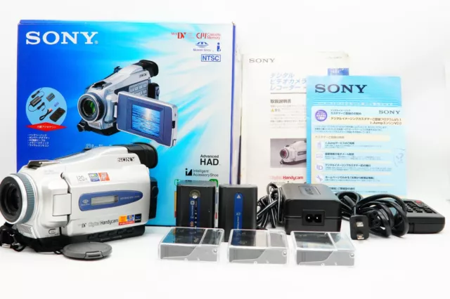 TOP MINT in box SONY DCR-TRV18K Digital Video Camera Handycam Mini DV Night Shot