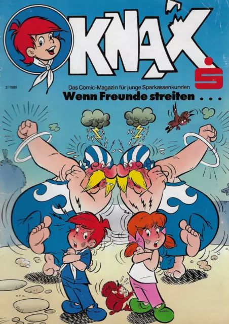 Knax Nr.2 / 1989 Das Comic-Magazin für junge Sparkassenkunden