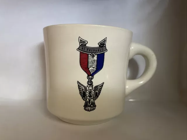 Vintage BSA Boy Scouts Of America  Be Prepared Coffee Mug Made In USA