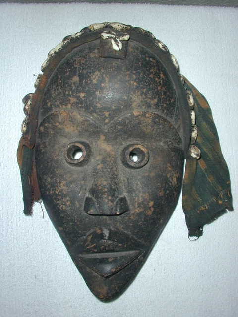 Antique Dan Poro Society Wood Mask - Hand Carved - Early 1900's - African Art