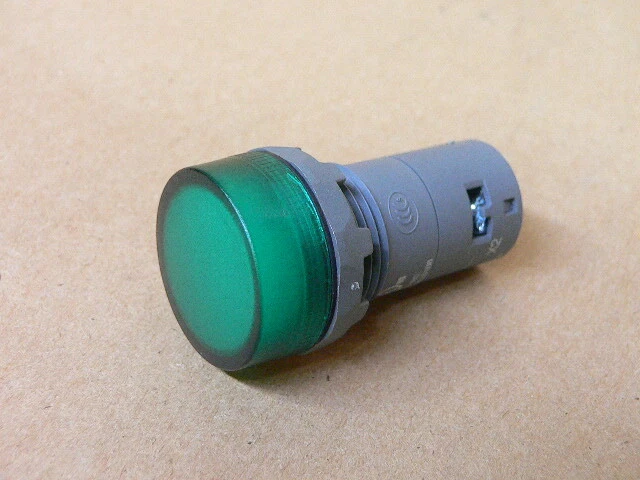 ABB CL2-513G Compact LED Pilot Light Green Illuminated 110-130V AC