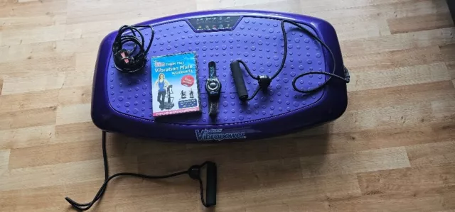 GRAPHITE GREY VIBRAPOWER SLIM 2 PLUS Vibration Plate Used Once 59.99 PicClick UK