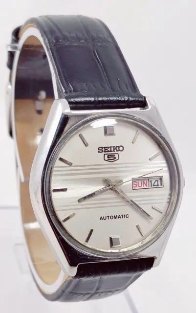 Movimento automatico vintage con data e giorno seiko5 n. 6309 orologio da...
