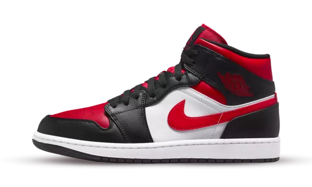 Nike Air Jordan 1 Mid Chicago.