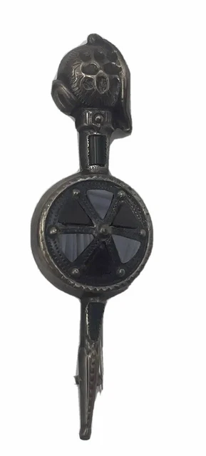 Schottischer Kilt-Pin - Deluxe Hochland-Freimaurer Brosche, Traditionelles Accessoire Für Kilts