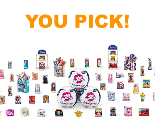 ✴️ You PICK! DISNEY Store Series 1 - Zuru 5 Surprise Mini Brands - Princess Yoda