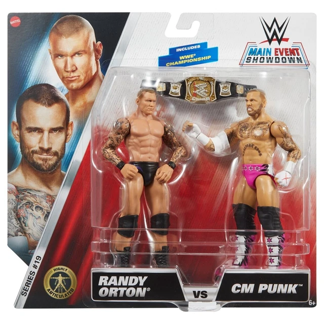 WWE Pack de bataille : Randy Savage vs. CM Punk Figure 2-Pack Series 14