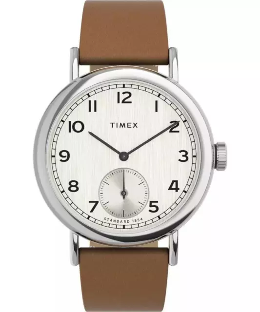 RELOJ DE HOMBRE TIMEX STANDARD TW2V71100 Chrono Cuero Negro Azul INDIGLO EUR 104 90 PicClick ES