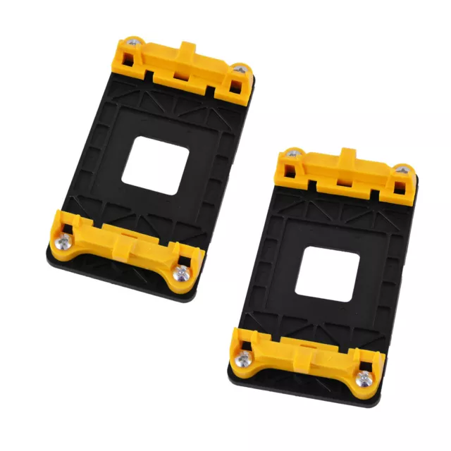 2 Pcs AMD CPU Fan Bracket Base Motherboard Back Plate for AM2 AM3 Socket