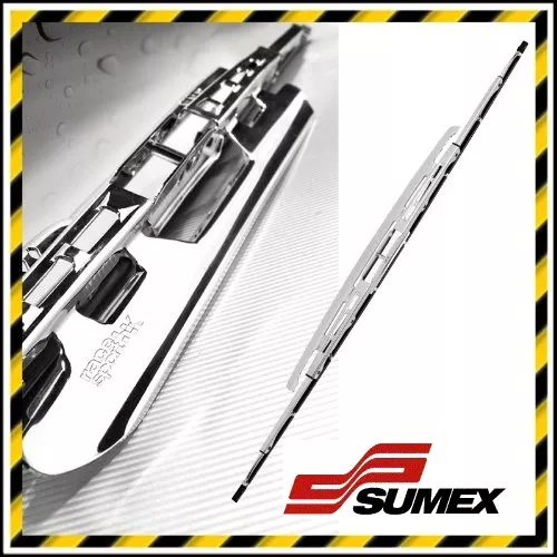 Sumex Branded 24" Stainless Steel Chrome Razerblades Spoiler Wiper Blades #0761