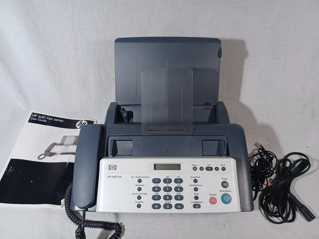 HP 640 Series Fax Phone Inkjet Copy Machine