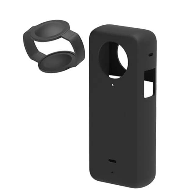 1X(ÉTui en Silicone pour CaméRa D'Action Panoramique Insta 360 X3 ÉTui de  8245