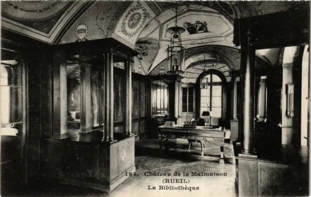 CPA AK RUEIL Chateau de Malmaison - The Library (413209)