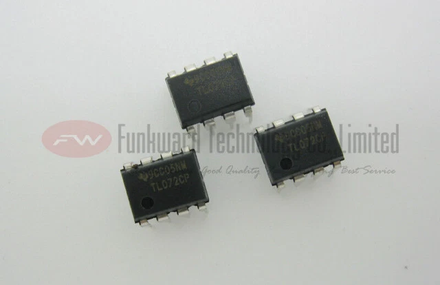 1PCS TL072CP TL072 Low Noise JFET Dual Op-Amp DIP-8 New IC - Foto 4